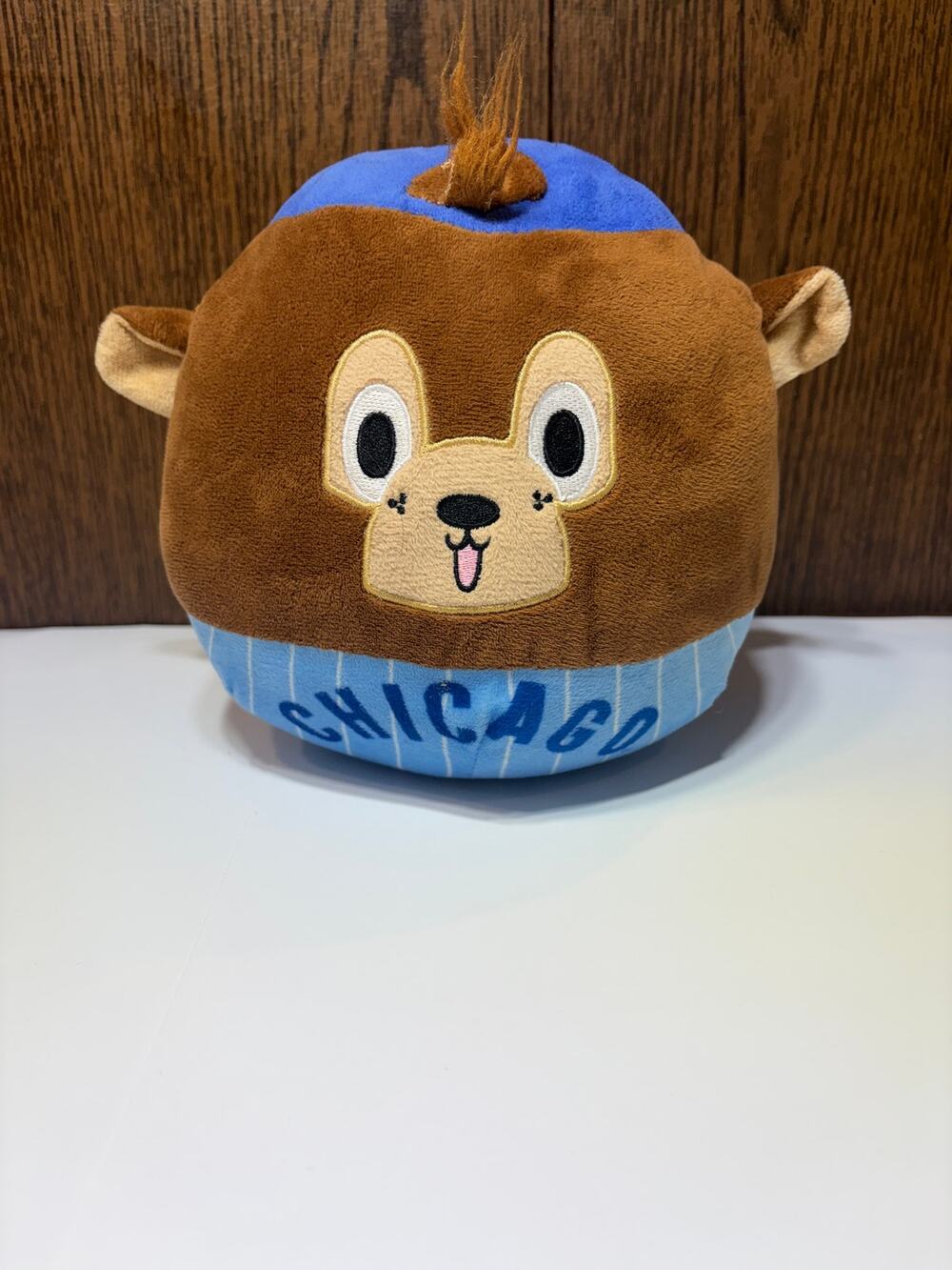 Chicago Cubs Clark the Cub Round Bear Plush 10"